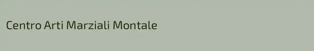 Centro Arti Marziali Montale